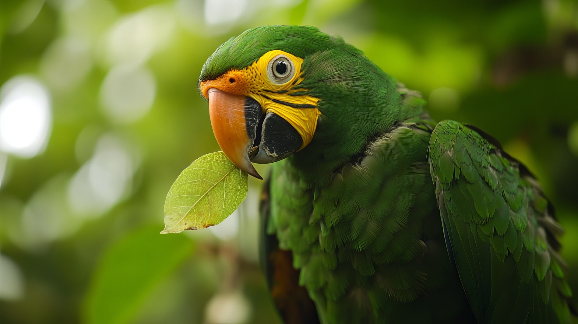 Orange Winged Amazon